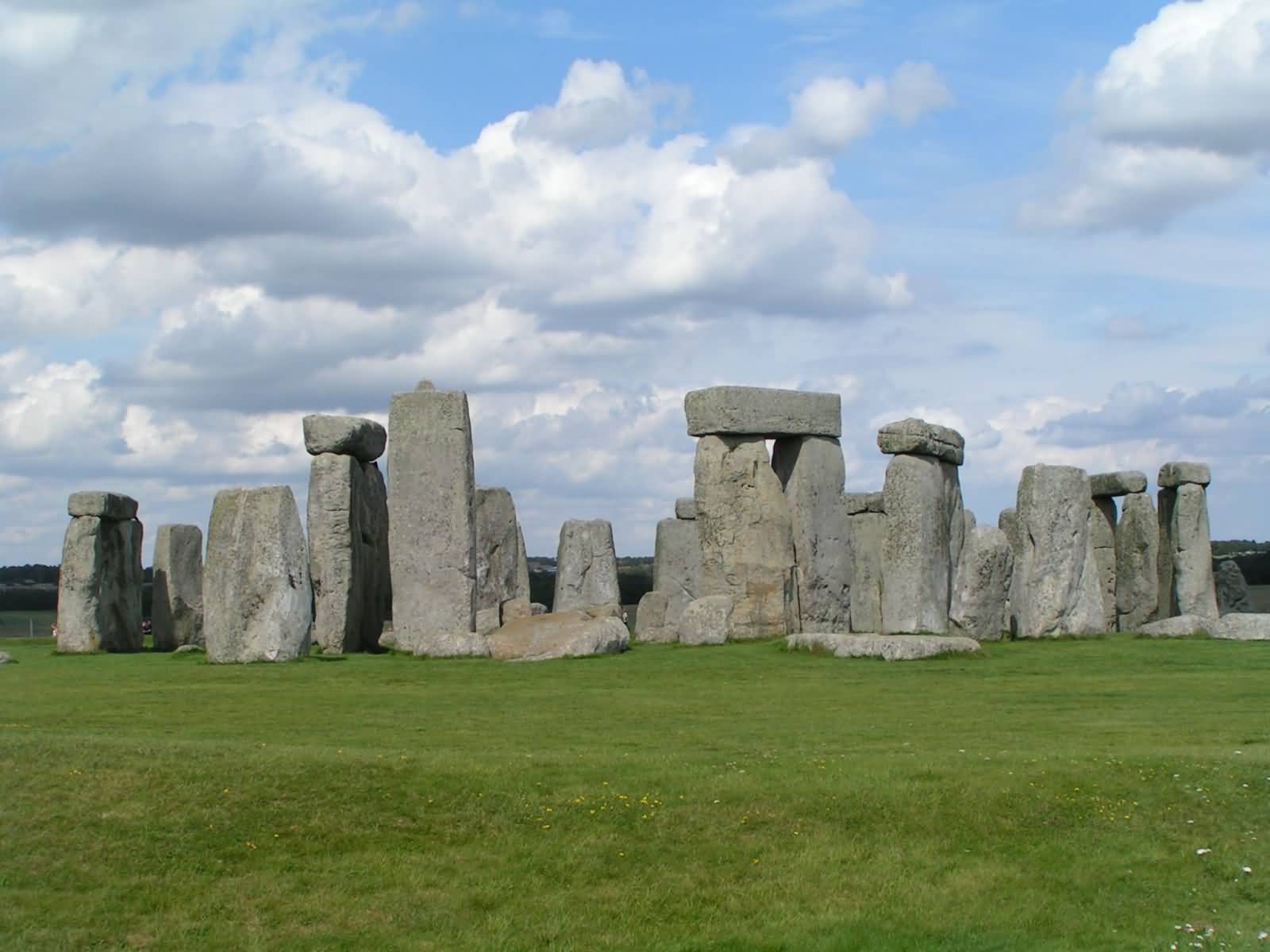 Stonehenge Stones Circle Monument View