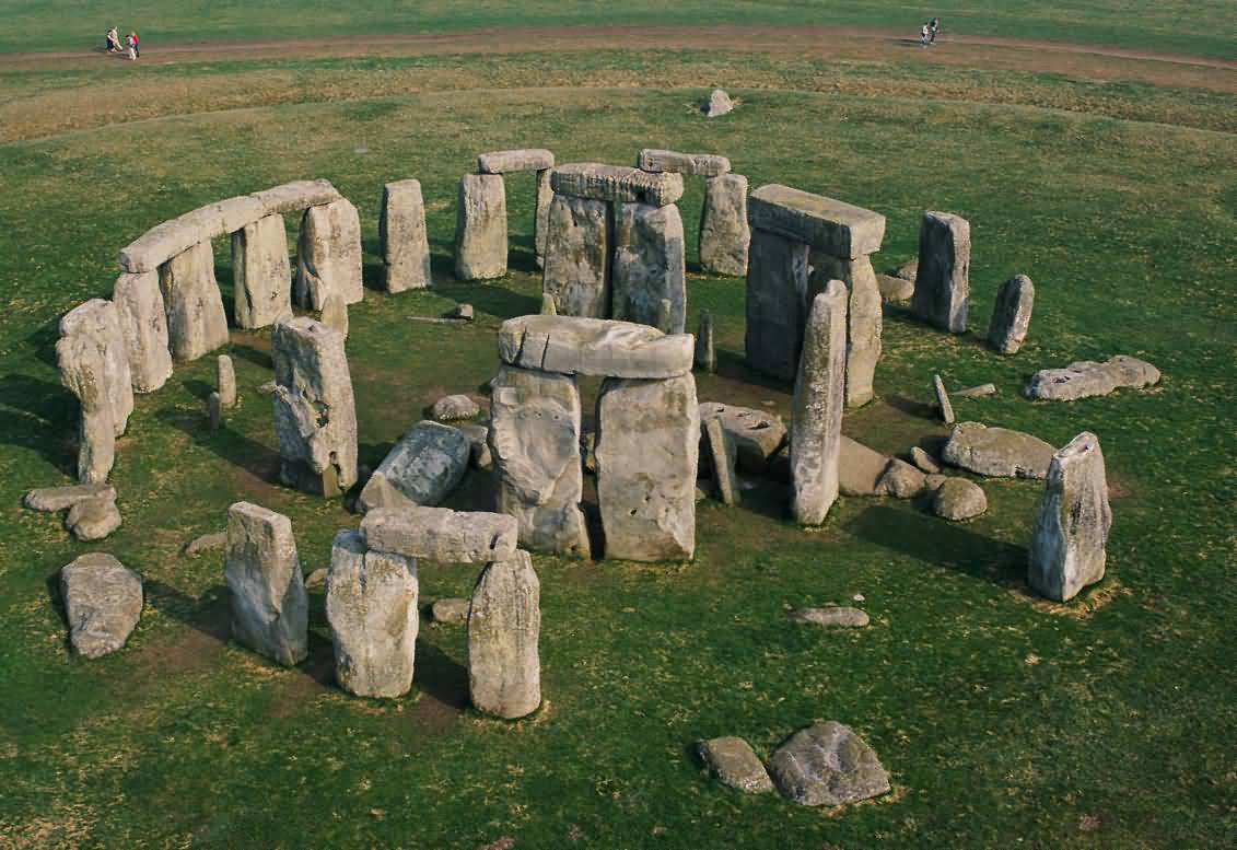 Stonehenge View From Above