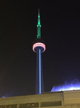 The CN Tower At Night