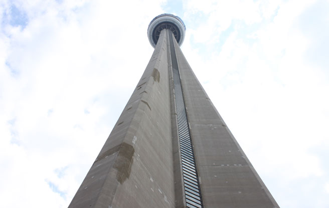 The CN Tower View From Below