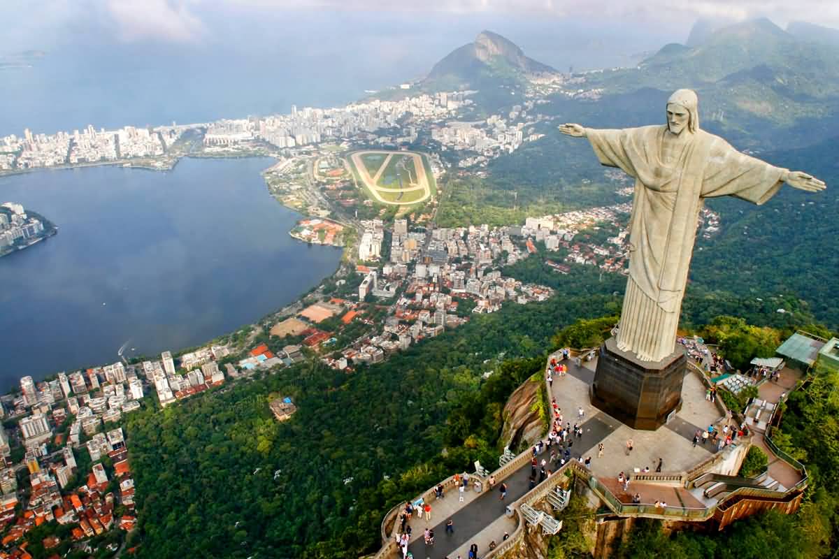 The Christ The Redeemer Statue In Brazil