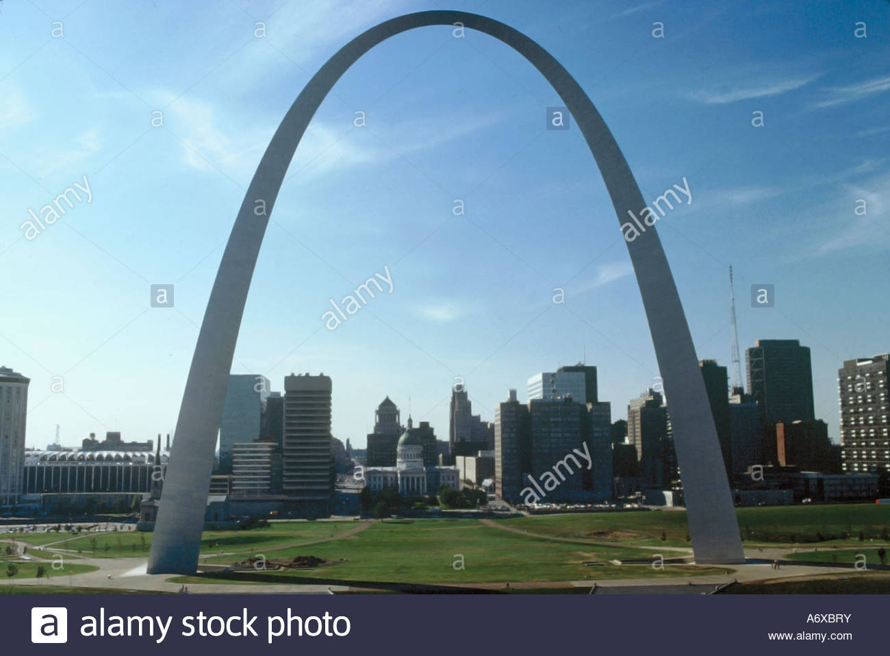 The Gateway Arch In St. Louis, America