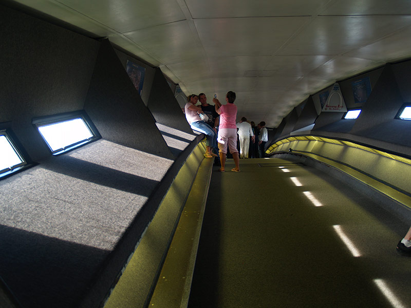 The Gateway Arch Interior View