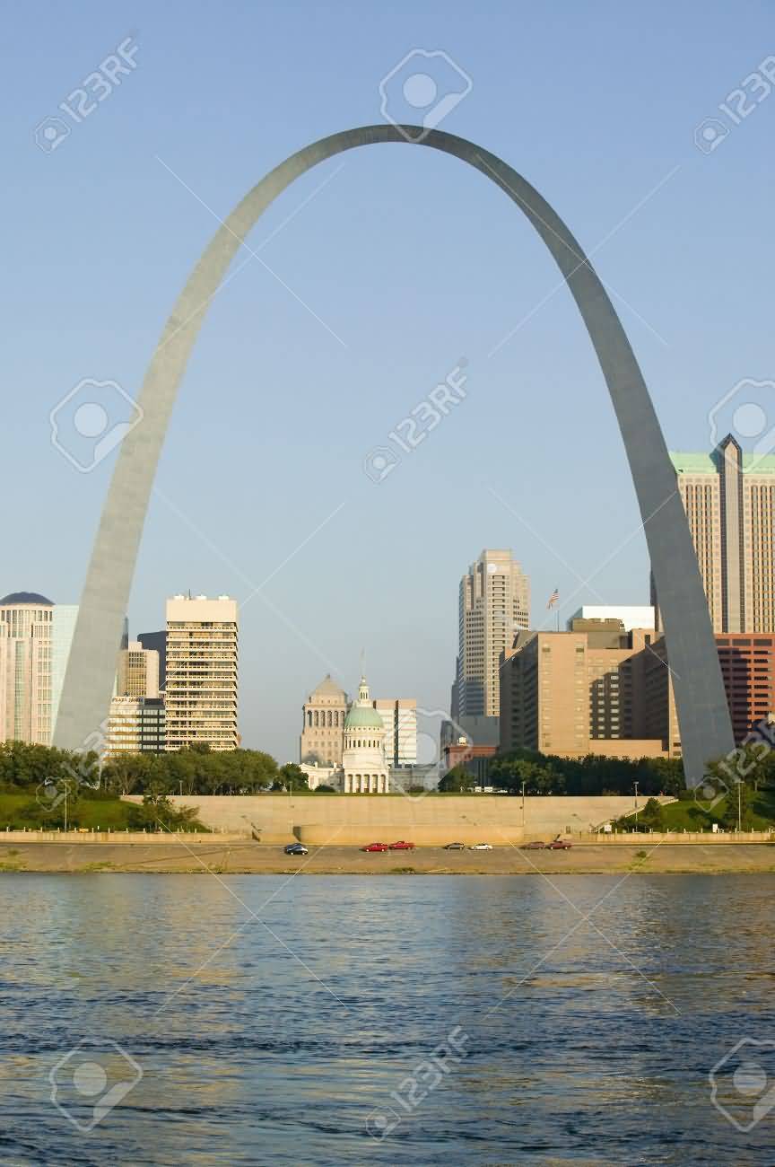 The Gateway Arch View Across The River