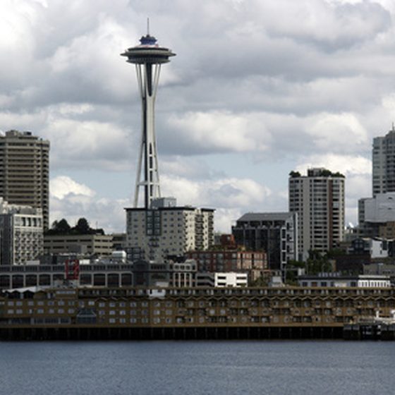 The Space Needle In Seattle, Washington