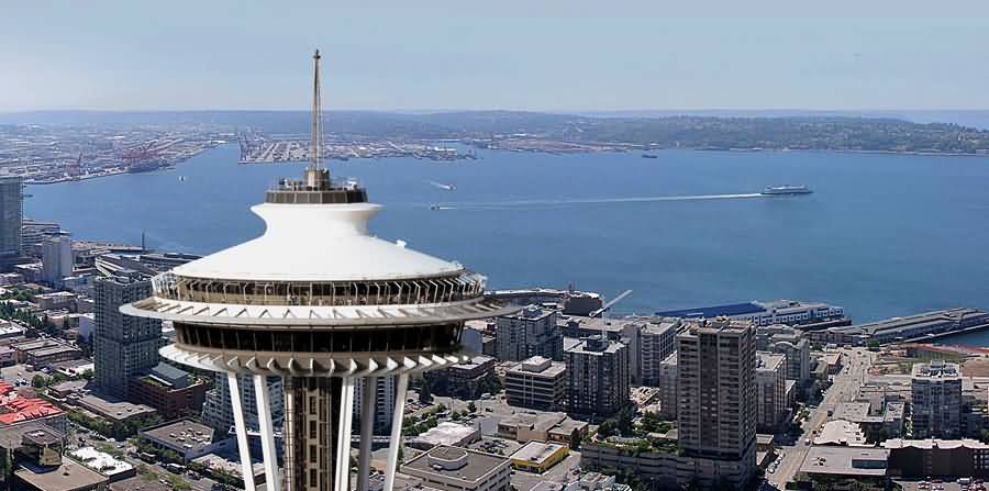 Top Of Space Needle Tower