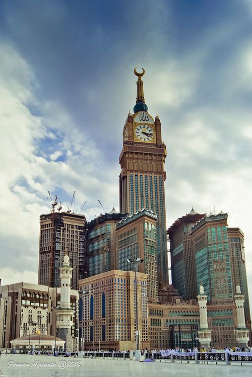 View Of Mecca Clock Tower From Masjid al Haram