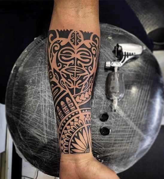 Wrist Maori Tribal Tattoo