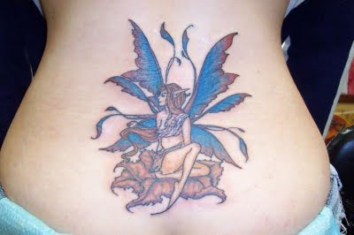 Angel Butterfly Tattoos