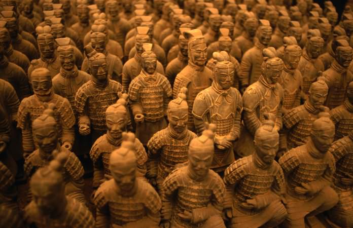 Army Of Terracotta Warriors