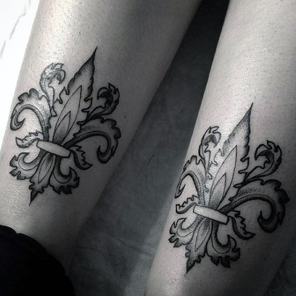 Awesome Fleur De Lis Tattoos