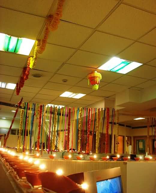20 Beautiful Diwali Decoration Ideas For Office And Home