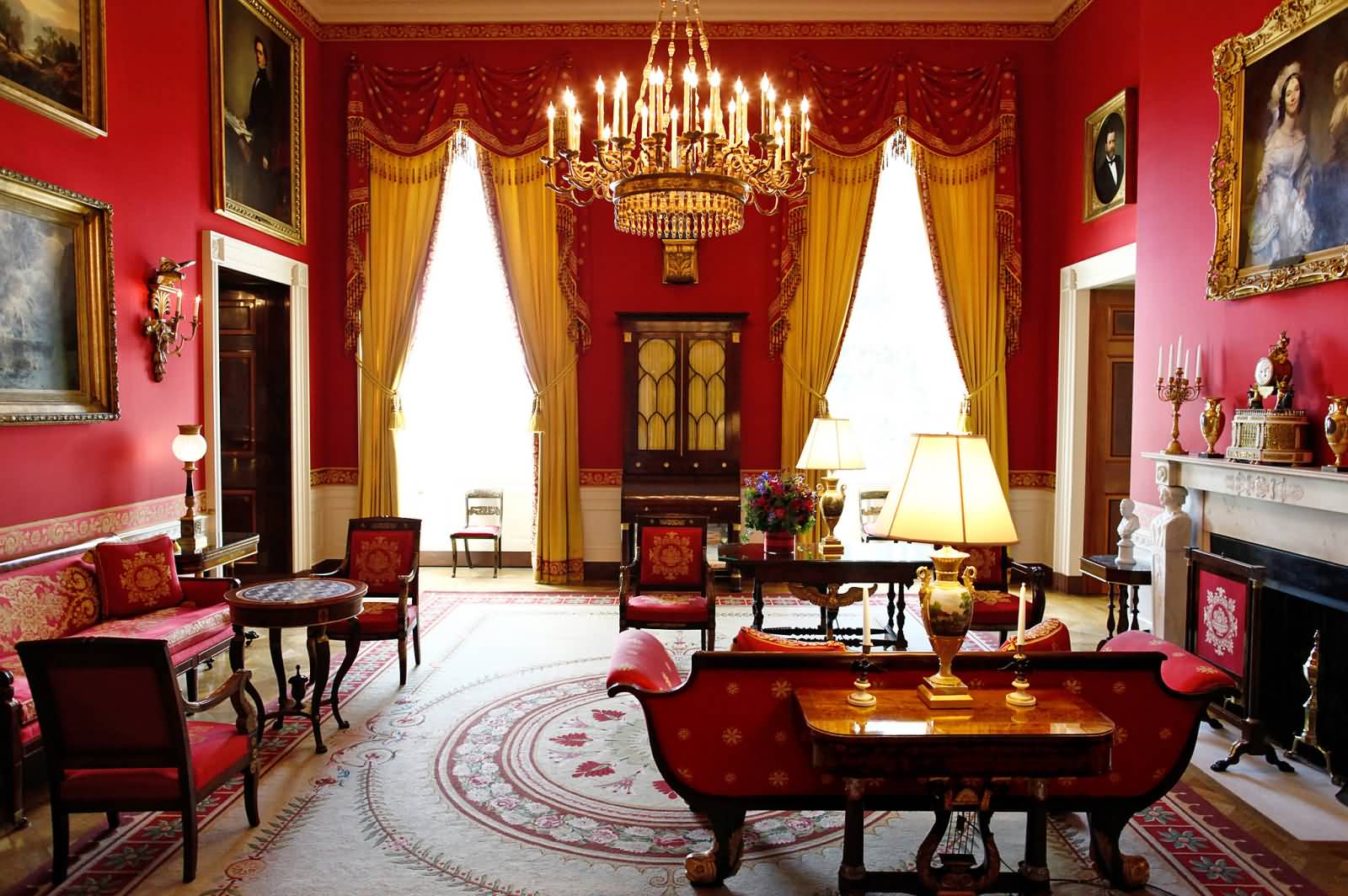 Beautiful Room Inside The White House
