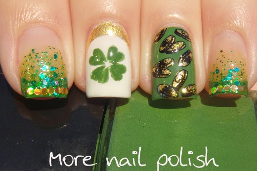 Beautiful Saint Patrick's Day Nail Art
