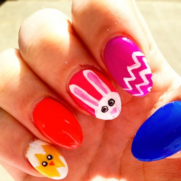 35 Beautiful Easter Nail Art Design Ideas For Trendy Girls