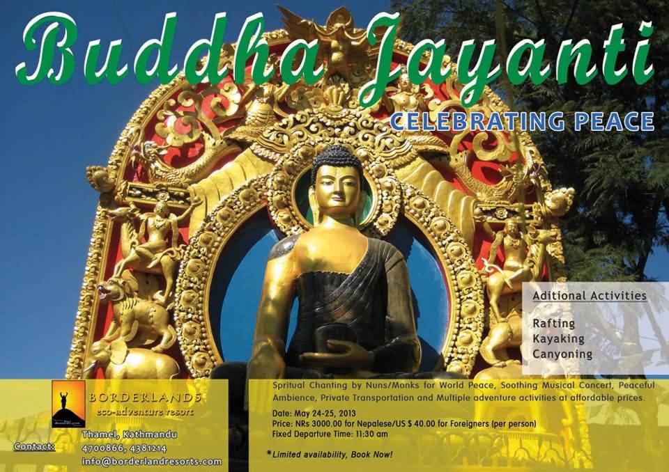 Buddha Jayanti Celebrating Peace
