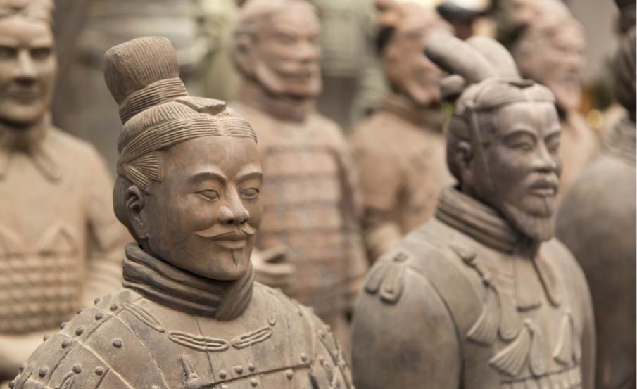 Chinese Terracotta Warriors Replicas Of Real Soldiers