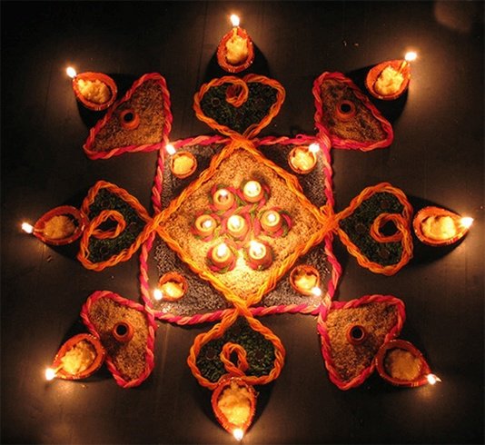 Diwali Decoration Idea For Entrance At Home