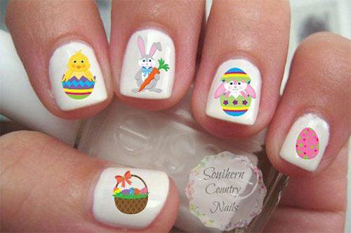 Easter Nail Art Decals