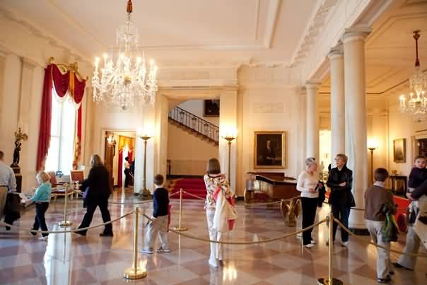 Entrance Hall Of The White House