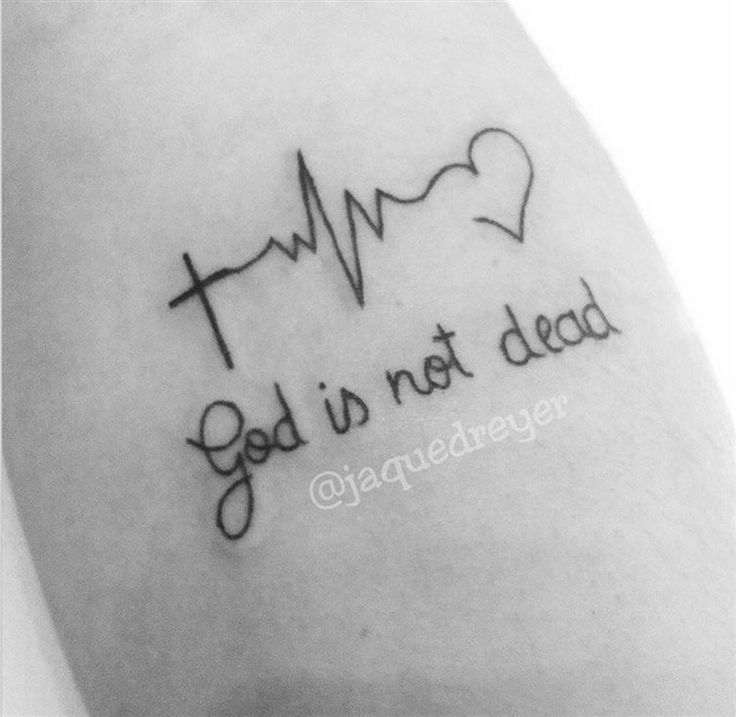 Faith Inspired Christian Tattoo On Arm