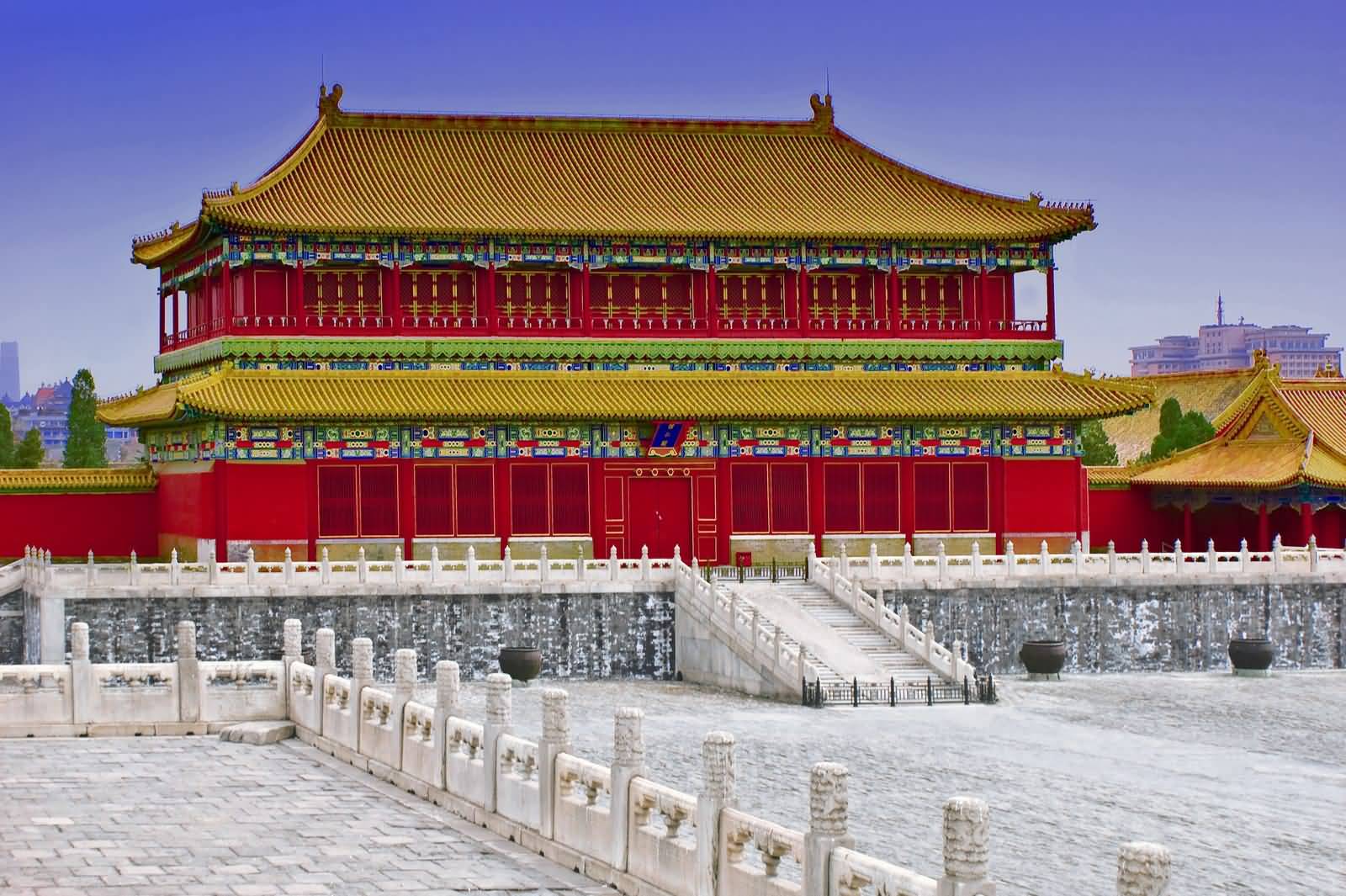 Forbidden City During Winter Season