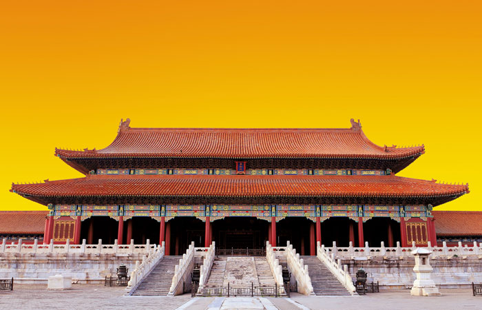 Forbidden City In Beijing
