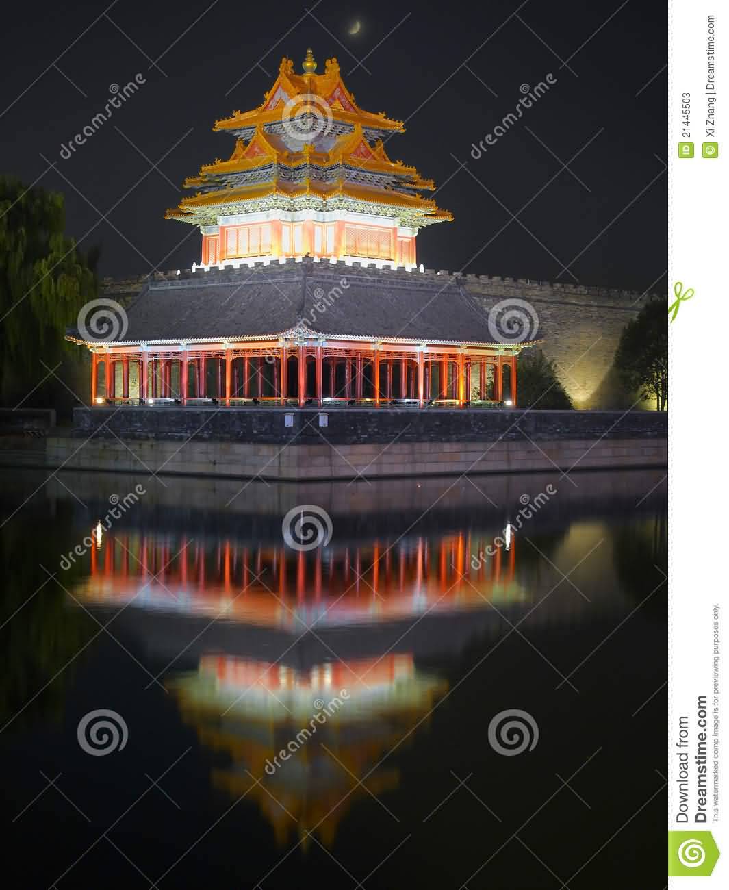 Forbidden City Night Scene