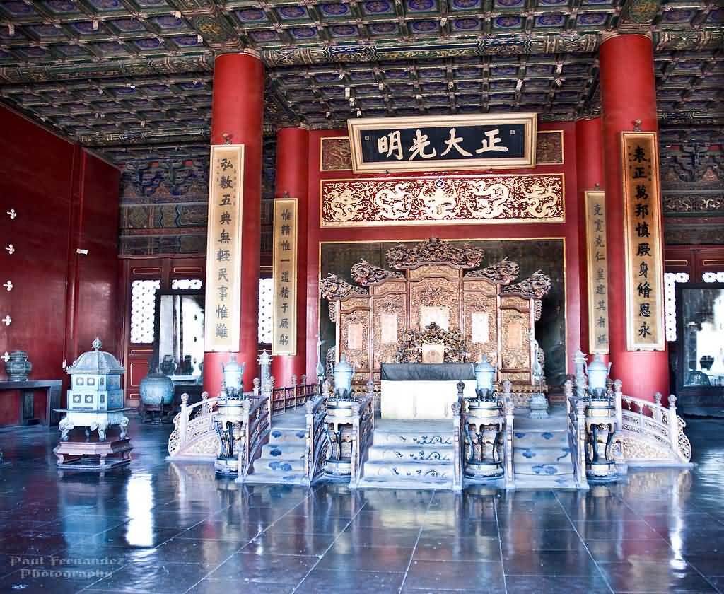 Forbidden City Palace Inside View