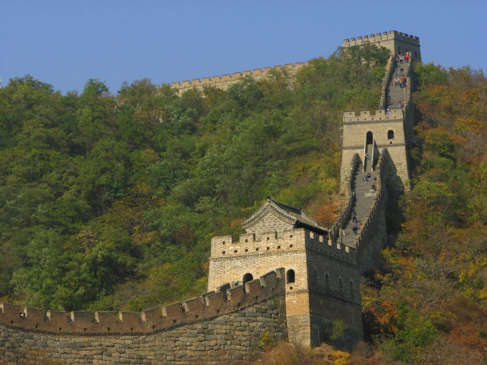 Great Wall Of China Below View