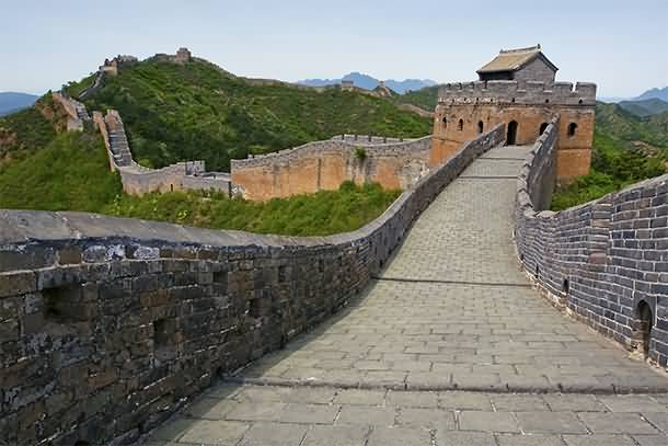 Great Wall Of China Walking Way