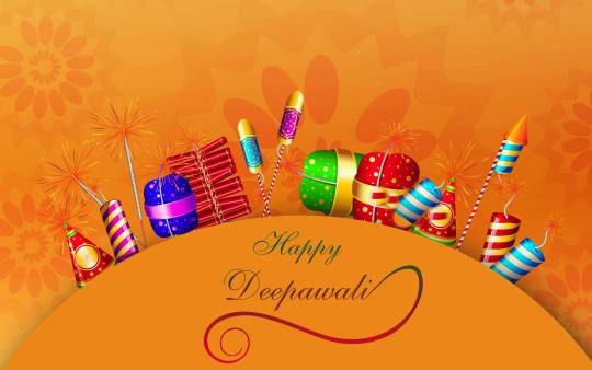 Happy Deepawali Fireworks Picture