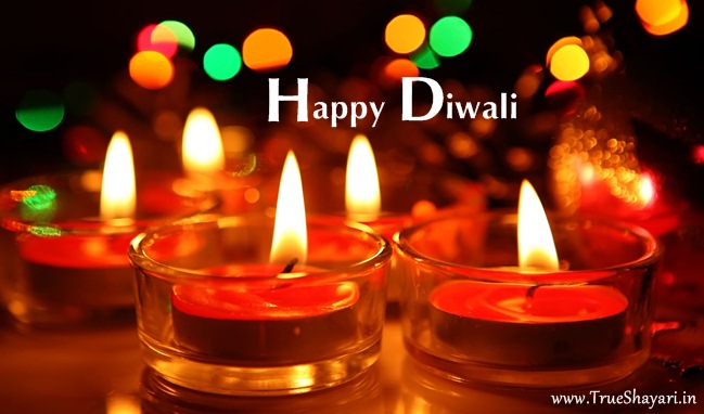 Happy Diwali Candles Picture