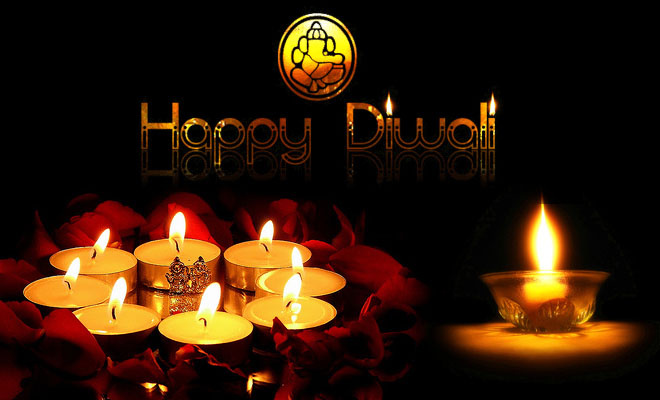 Happy Diwali Diyas Photo