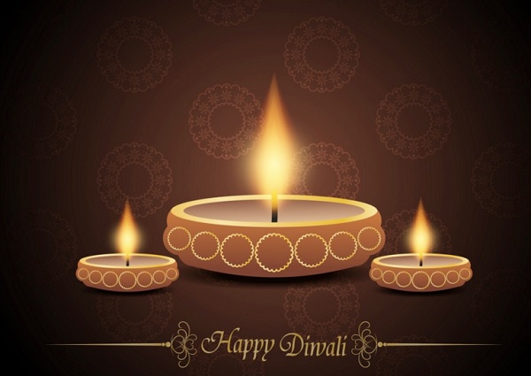 Happy Diwali Diyas Picture