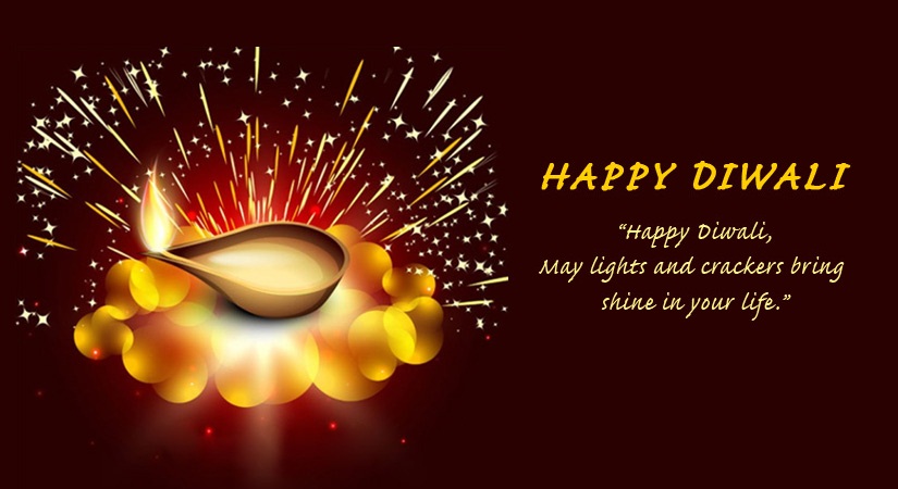Happy Diwali May Lights And Cracker Bring Shine In Your Life