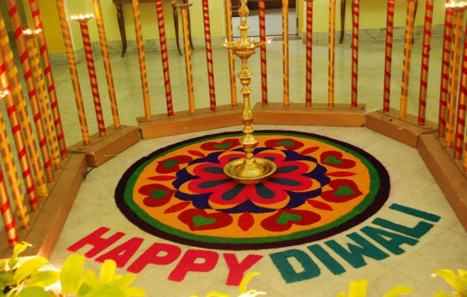 Happy Diwali Rangoli Design