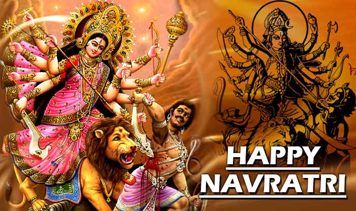 Happy Navratri Goddess Amba