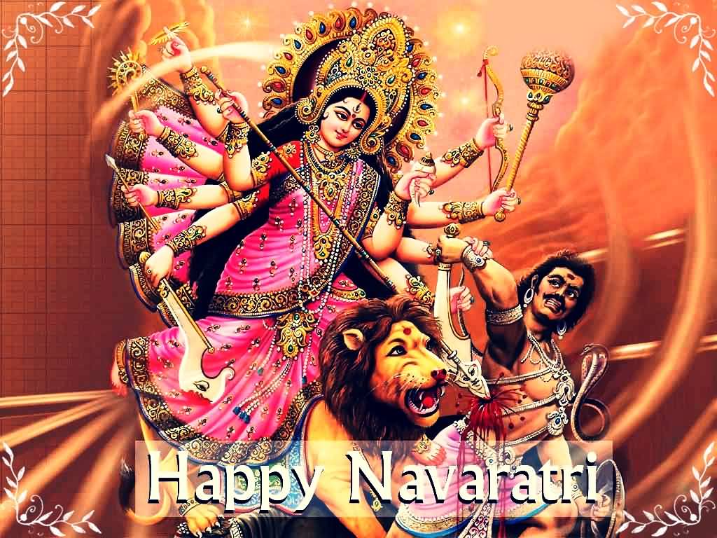 Happy Navratri Goddess Durga