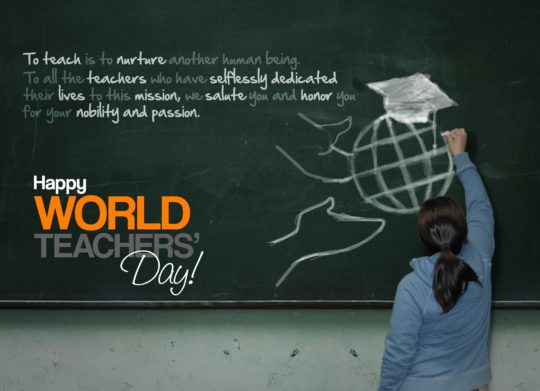 Happy World Teachers Day  Quote