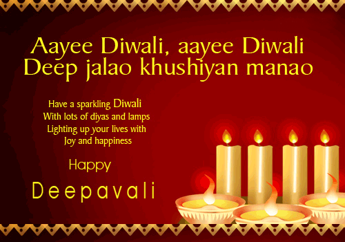 Have A Sparkling Diwali With Lots Of Diyas And Lamps Happy Deepavali