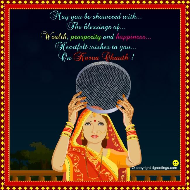 Heartfelt Wishes To You On Karva Chauth