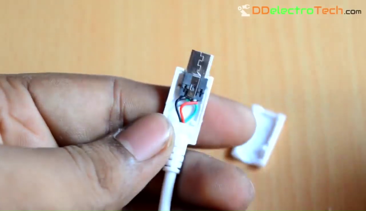 How to make instant mobile phone charger (4)
