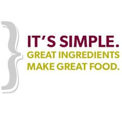 It's simple great ingredients make great food.