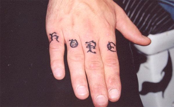 Knuckle Hope Tattoo For Men