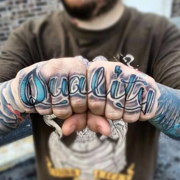 Knuckle Lovely Quality Tattoo Ideas For Men