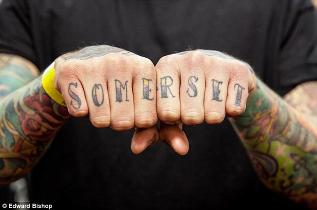 Knuckle Somerset Tattoo For Men