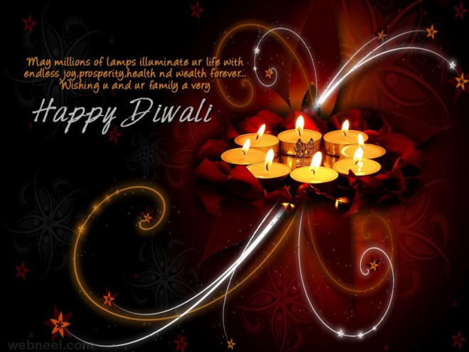 May Millions Of Lamps Illuminate Your Life With Endless Joy, Prosperity And Wealth Forever Wishing You And Your Family A Very Happy Diwali