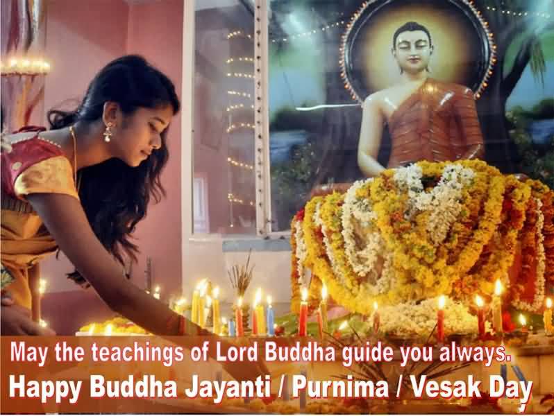 May The Teachings Of Lord Buddha Guide You Always Happy Buddha Jayanti