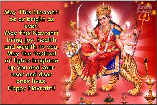 May This Navratri Be As Bright As Ever. Happy Navratri
